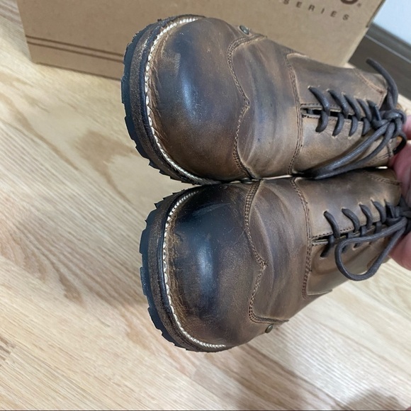 Bed Stu Brown Ponteggio Oxfords Sz 9 Leather Men’s - Picture 10 of 10